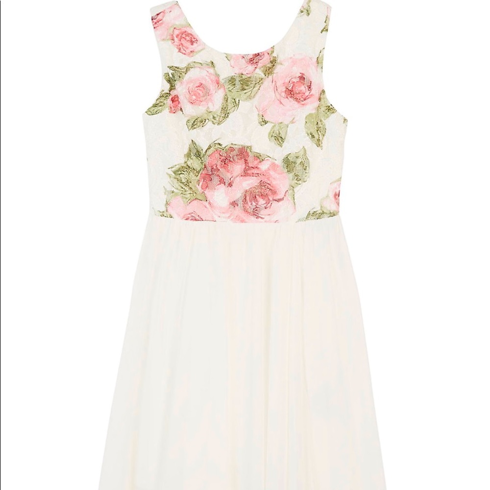 Girls’ IZ Amy Byer Floral Colorblock Dress Size 16
